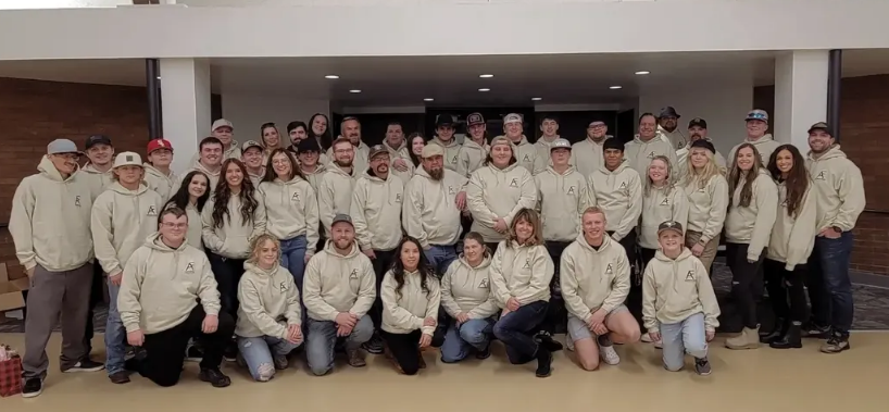 The Ashton's Burger Barn crew